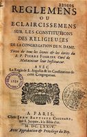 Pierre Fourier - Constitutions de la congrégation Notre-Dame